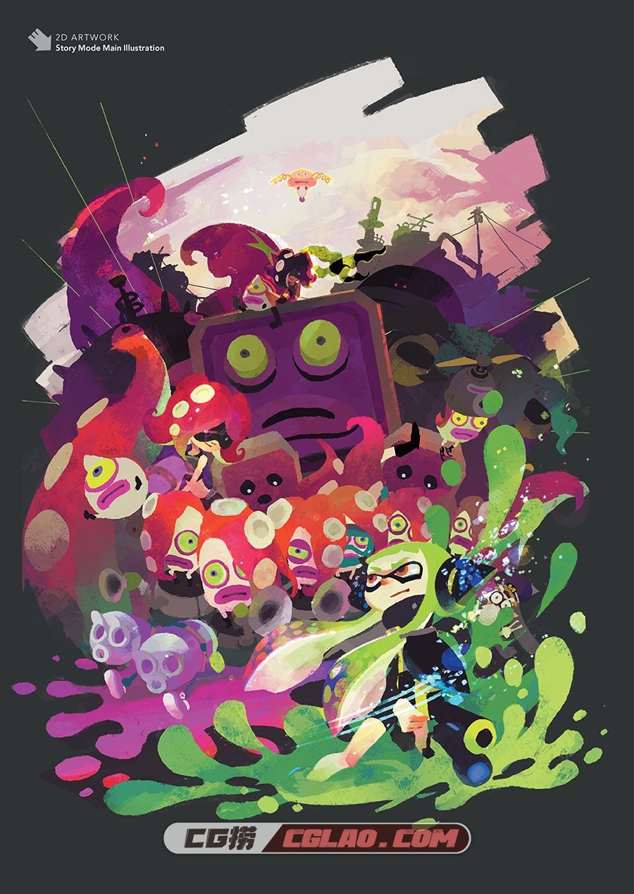 The Art of Splatoon 喷射战士设定资料集 画集百度网盘下载,The_Art_of_Splatoon_by_KBG_008.jpg