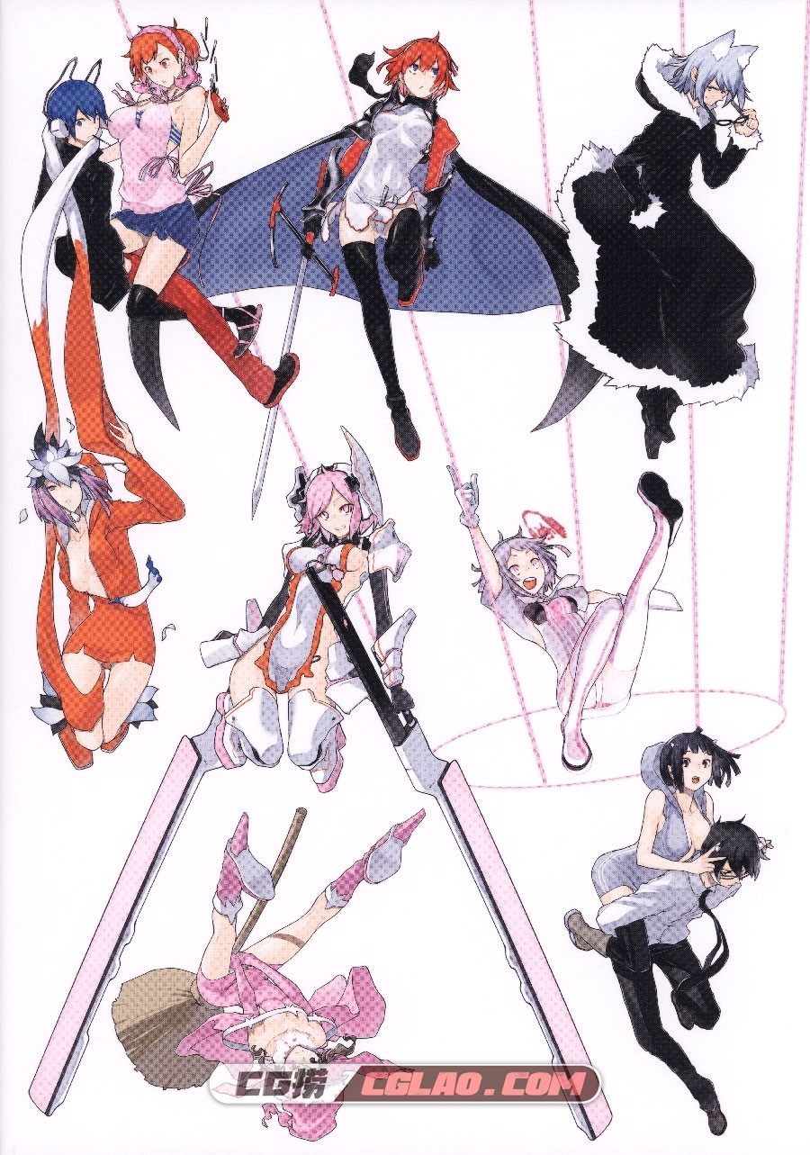 Shooting Star Etiquette Side:夜桜四重奏 ヤスダスズヒ 画集百度云,013_scan0129.jpg