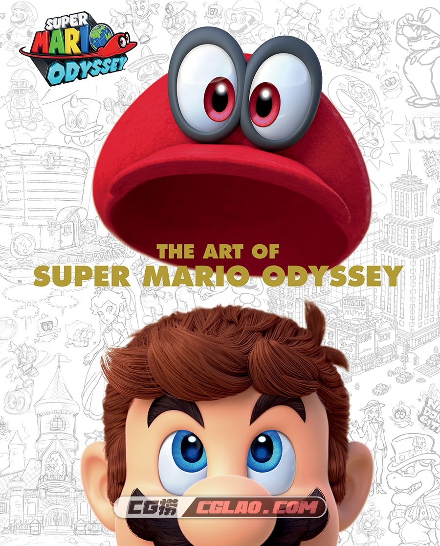 超级马里奥奥德赛 设定资料集 画集百度网盘下载,The_Art_of_Super_Mario_Odyssey_000.jpg