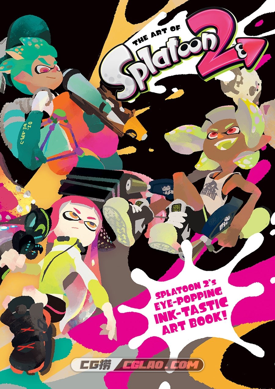 The Art of Splatoon 2 喷射战士2设定资料集 画集百度网盘下载,The_Art_of_Splatoon_2_000.jpg