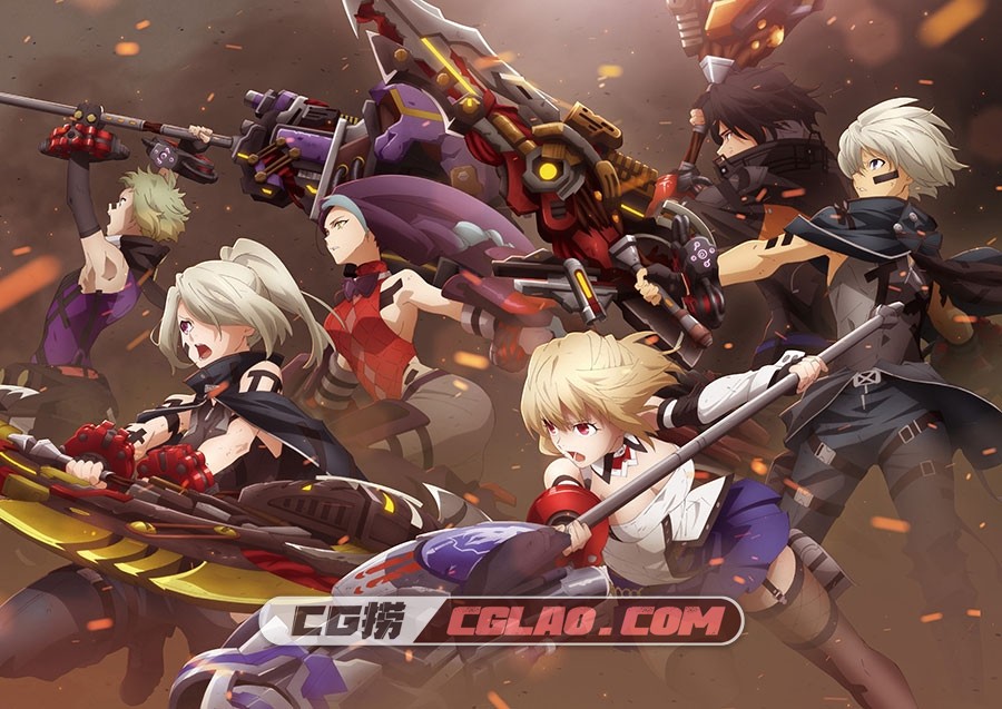 噬神者3 God Eater 3 设定资料集 画集百度网盘下载,007_008.jpg