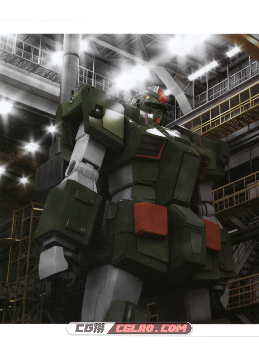 MASTER ARCHIVE MOBILESUIT FA-78-1 FULL ARMOR GUNDAM 插画画集百度云下载,img0003.jpg