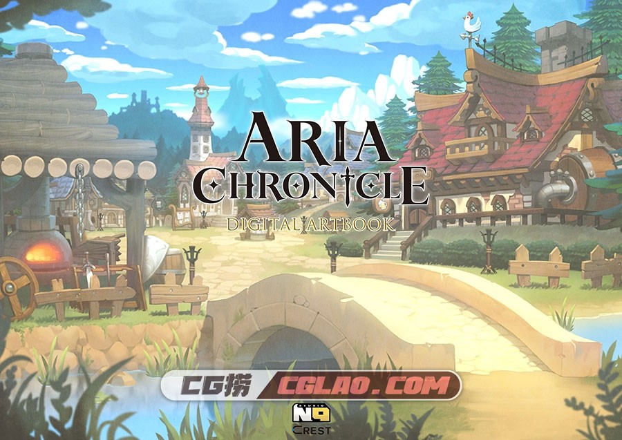 艾莉亚纪元战记 ARIA CHRONICLE 设定资料画集百度网盘下载,0001.jpg