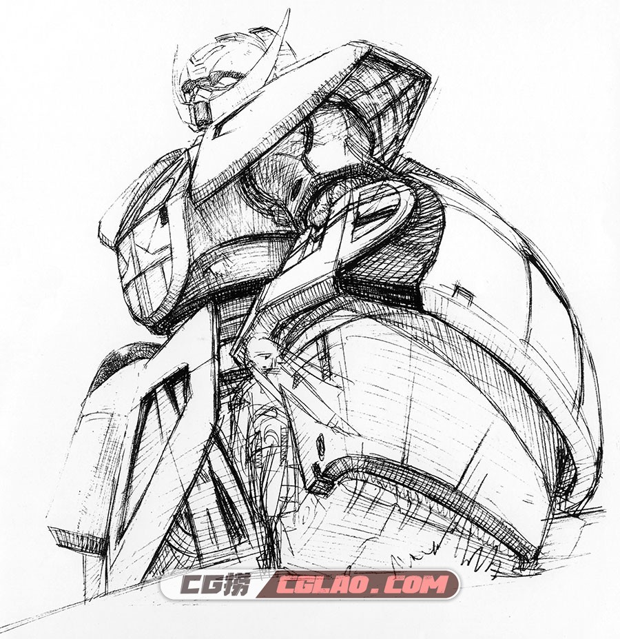 Turn-A Gundam Designs 安田朗 插画画集百度网盘下载,000_z_inside_cover.jpg