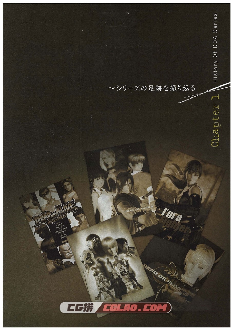 Dead or Alive 死或生 History Book 1996-2015 设定资料画集百度云下载,DOAHistoryBook19962015ocr_0003.jpg