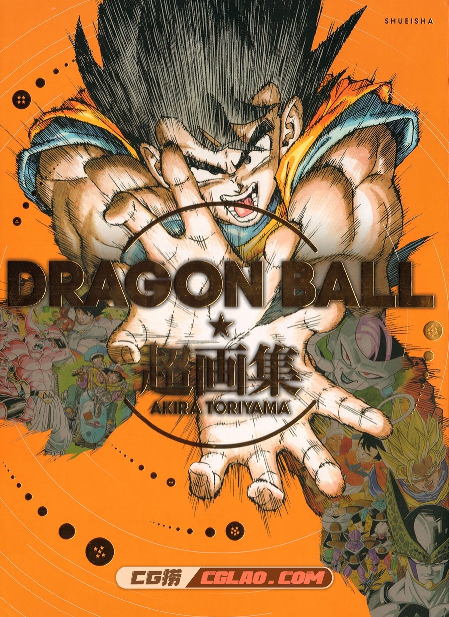 DRAGON BALL 龙珠 超画集 插画百度网盘下载,000A.jpg