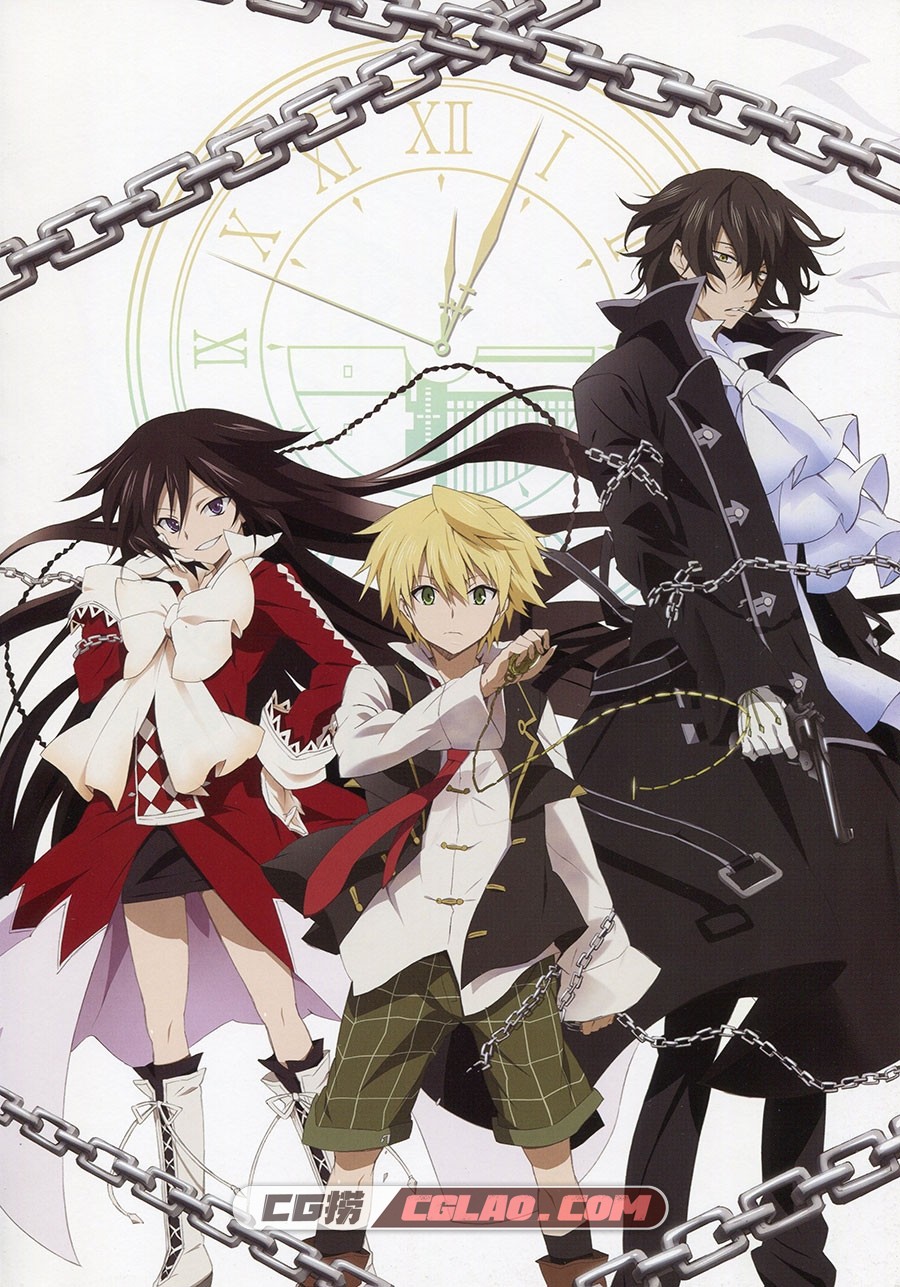 Pandora Hearts Official Animation Guide Book 动画画集百度网盘下载,003_PandoraHearts_3.jpg