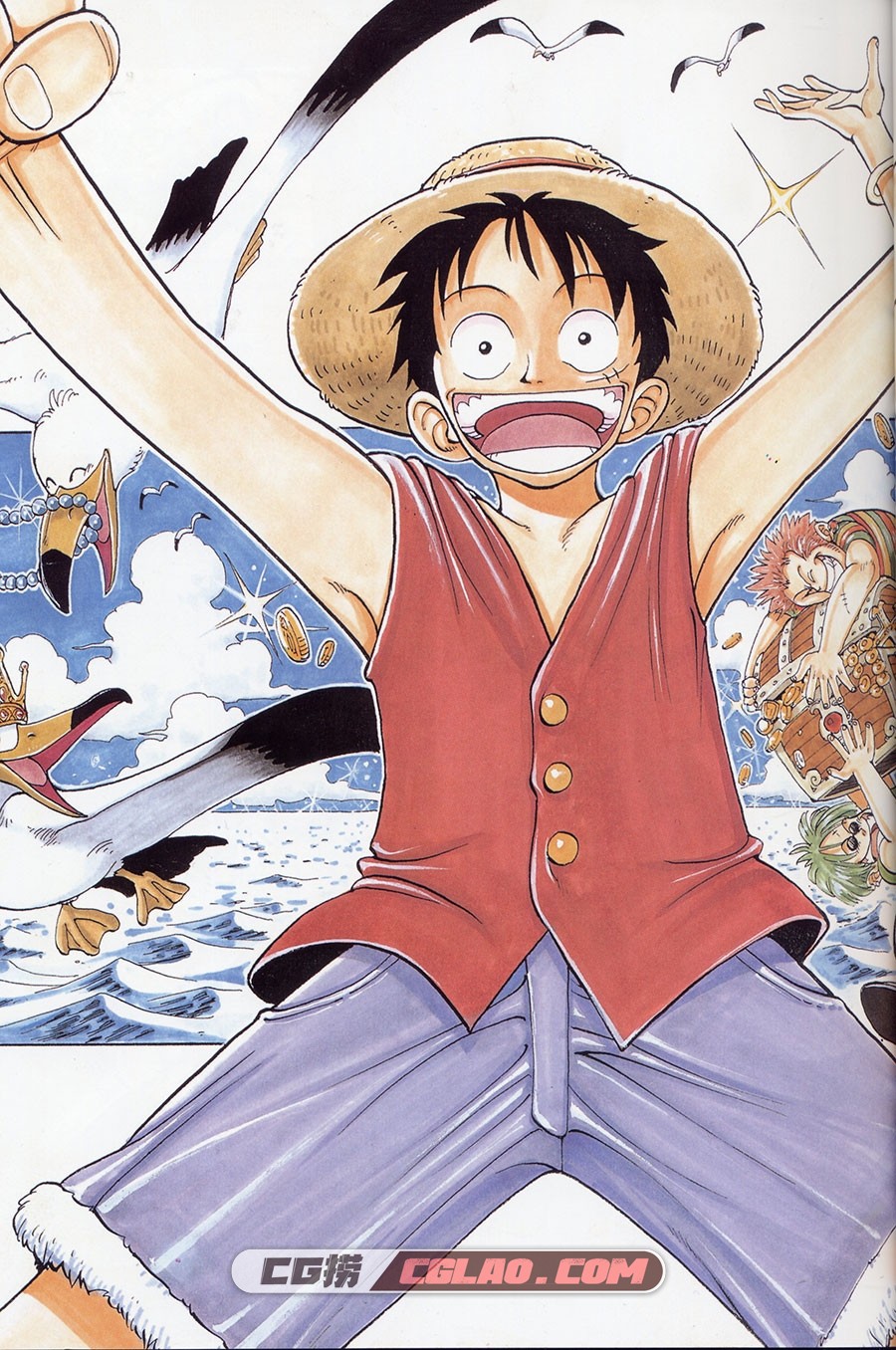 ONE PIECE 尾田栄一郎画集 COLOR WALK 1-8合集 画集百度网盘下载,006.jpg