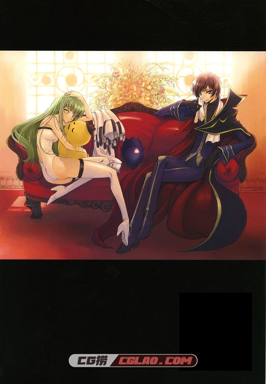 Code Geass 反叛的鲁路修 画集 Rebels 插画画集百度网盘下载,001.jpg