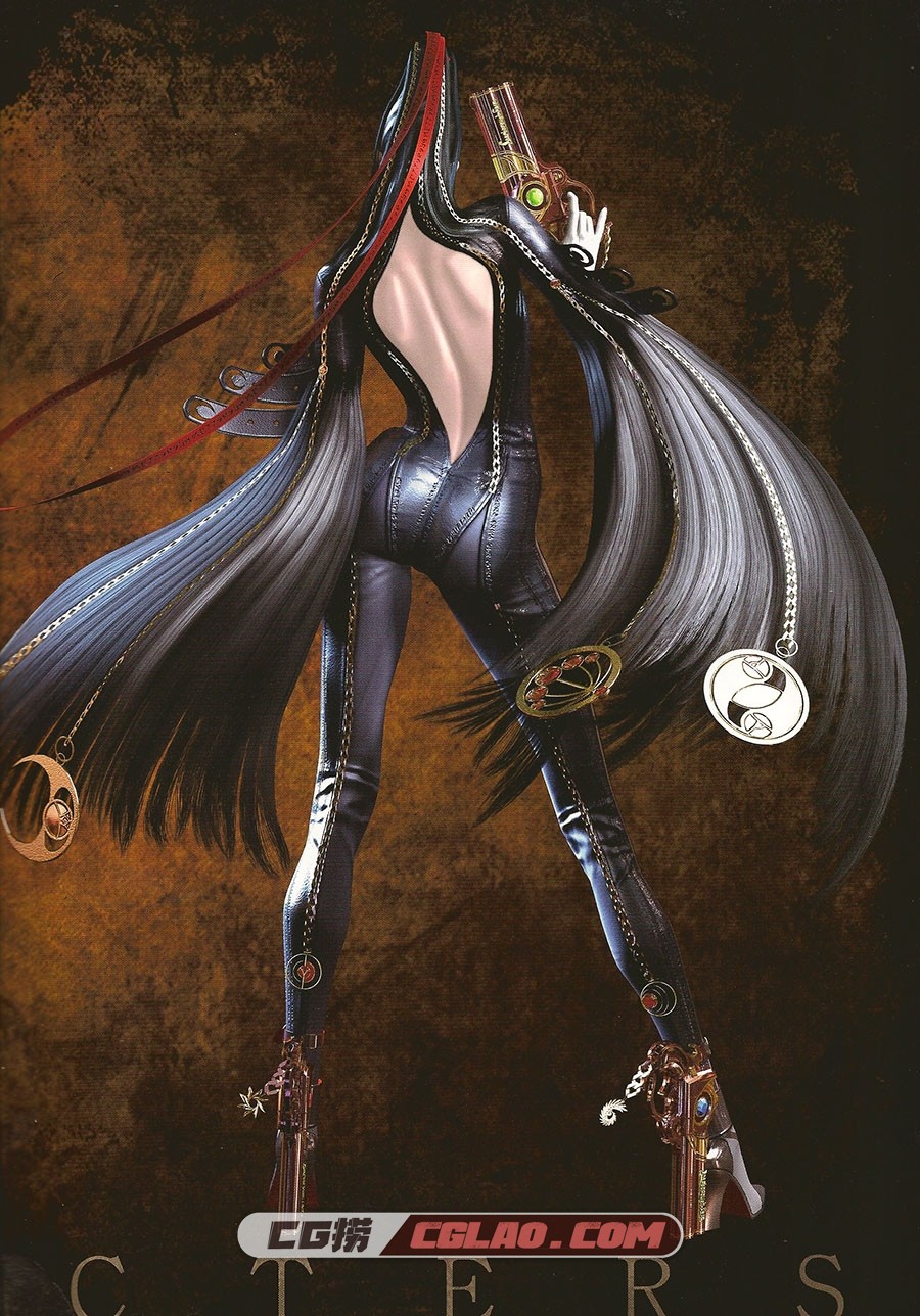 猎天使魔女 Bayonetta 设定资料画集百度网盘下载,005_005.jpg