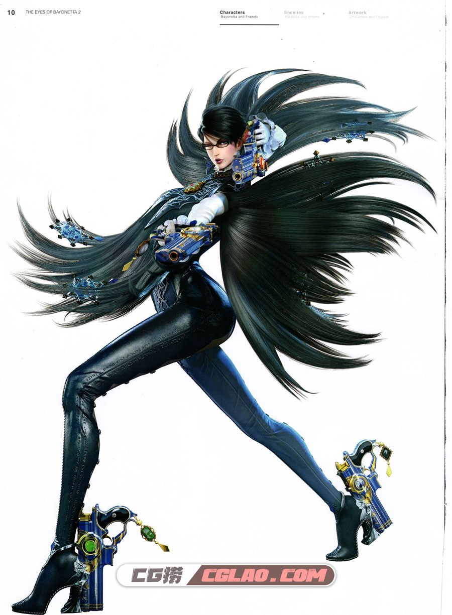 猎天使魔女2 Bayonetta2 设定资料画集百度网盘下载,img014.jpg