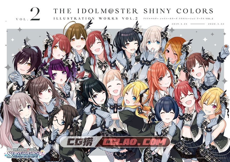 THE iDOLM@STER: Shiny Colors Illustration Works Vol.2 设定资料集百度云,cover.jpg