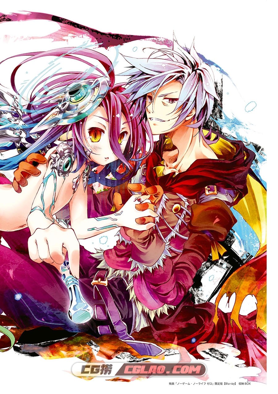 NO GAME NO LIFE 游戏人生 榎宮祐 插画画集百度网盘下载,i_010.jpg