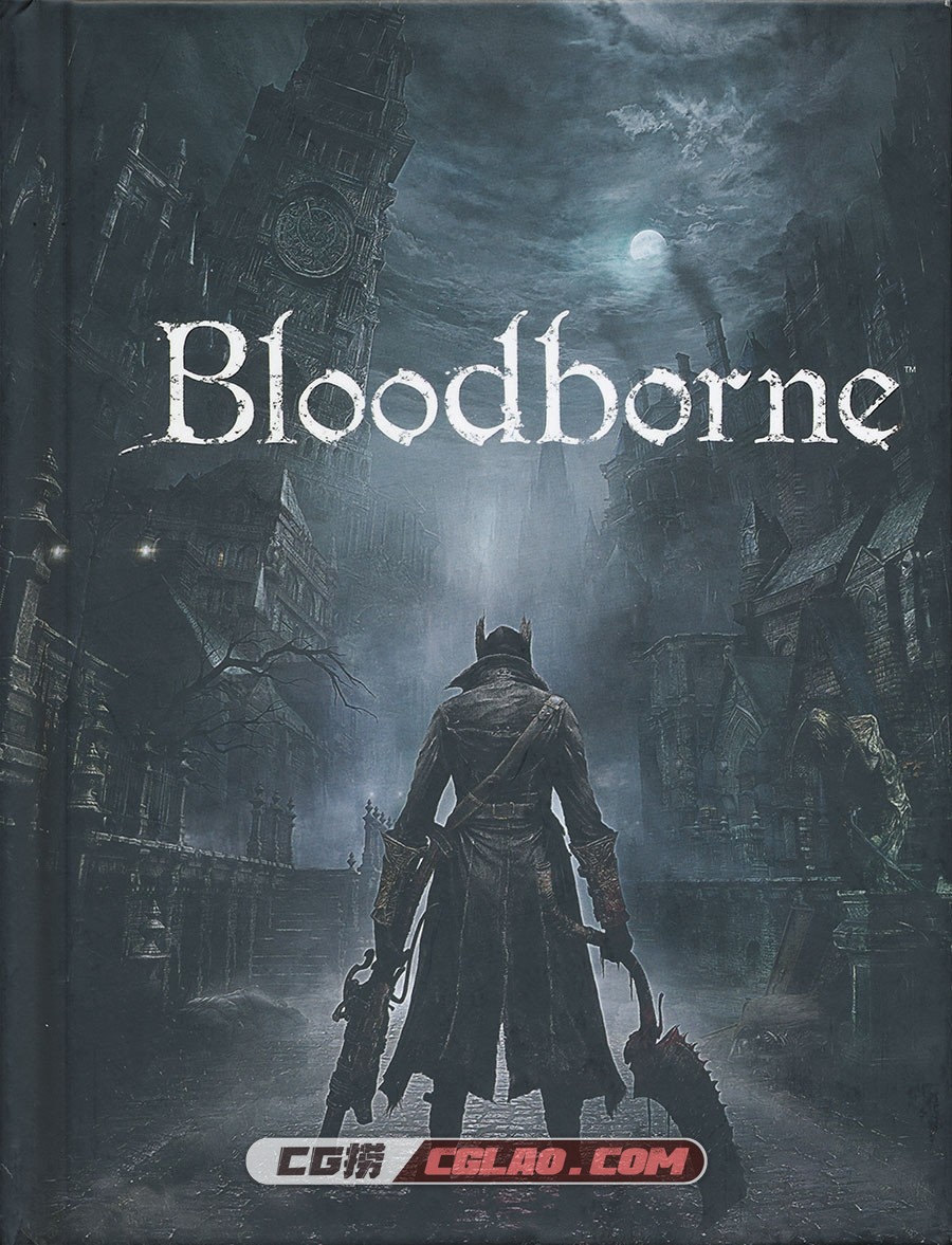 Bloodborne 血源诅咒 设定资料画集百度网盘下载,001_Bloodborne_Collectors_Edition_Artbook.jpg