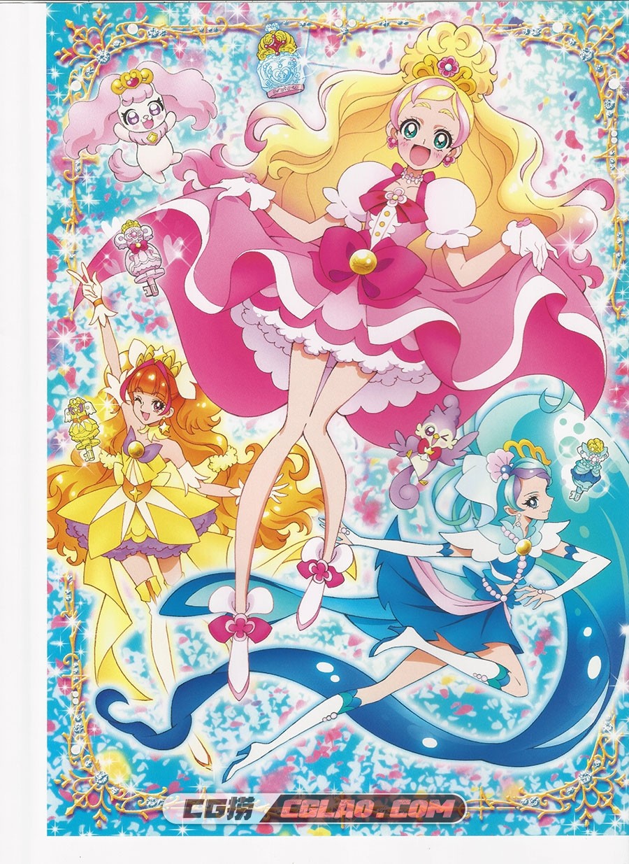 東映アニメ―ションプリキュアワークス 插画画集百度网盘,Page_002.jpg