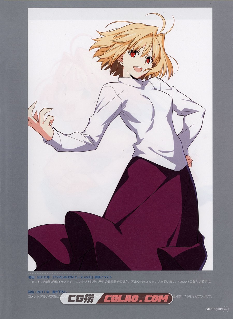 10周年纪念画集 catalogue Type-Moon 画集百度网盘下载,009_C1.Tsukihime_03.jpg