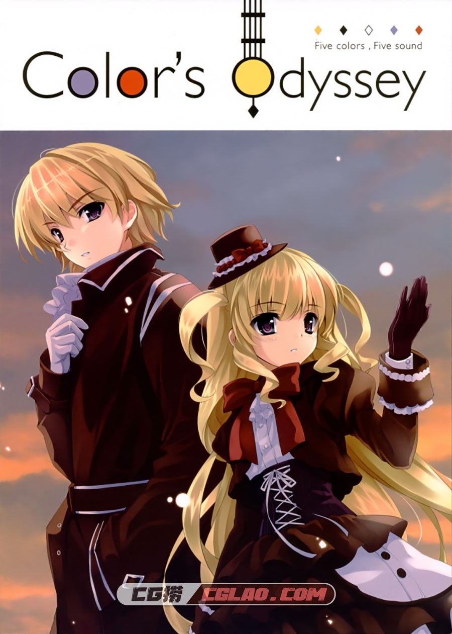 Color's Odyssey 深崎暮人 黒谷忍 画集百度网盘下载,01.jpg