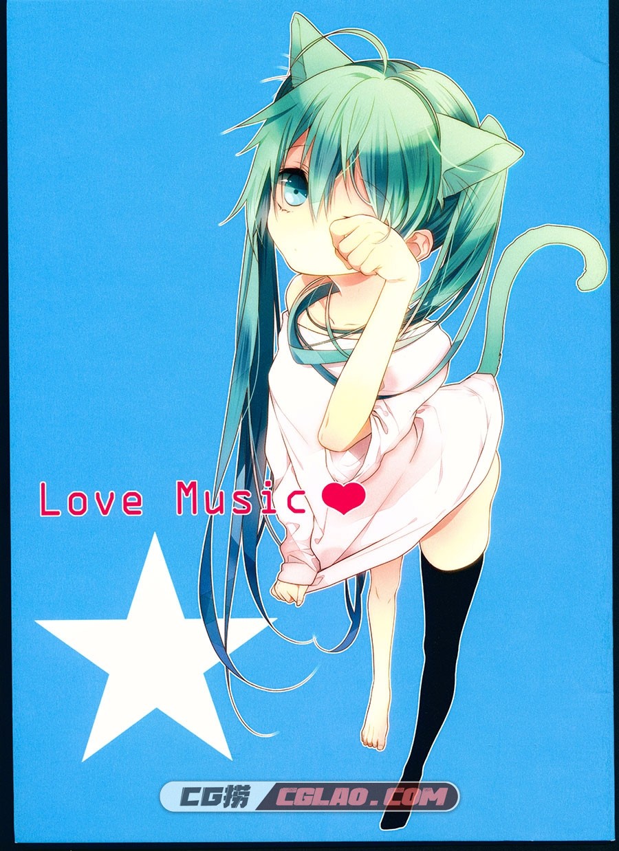 Love Music naoto P站同人画师 moni 萌系画集百度网盘下载,scan00001.jpg