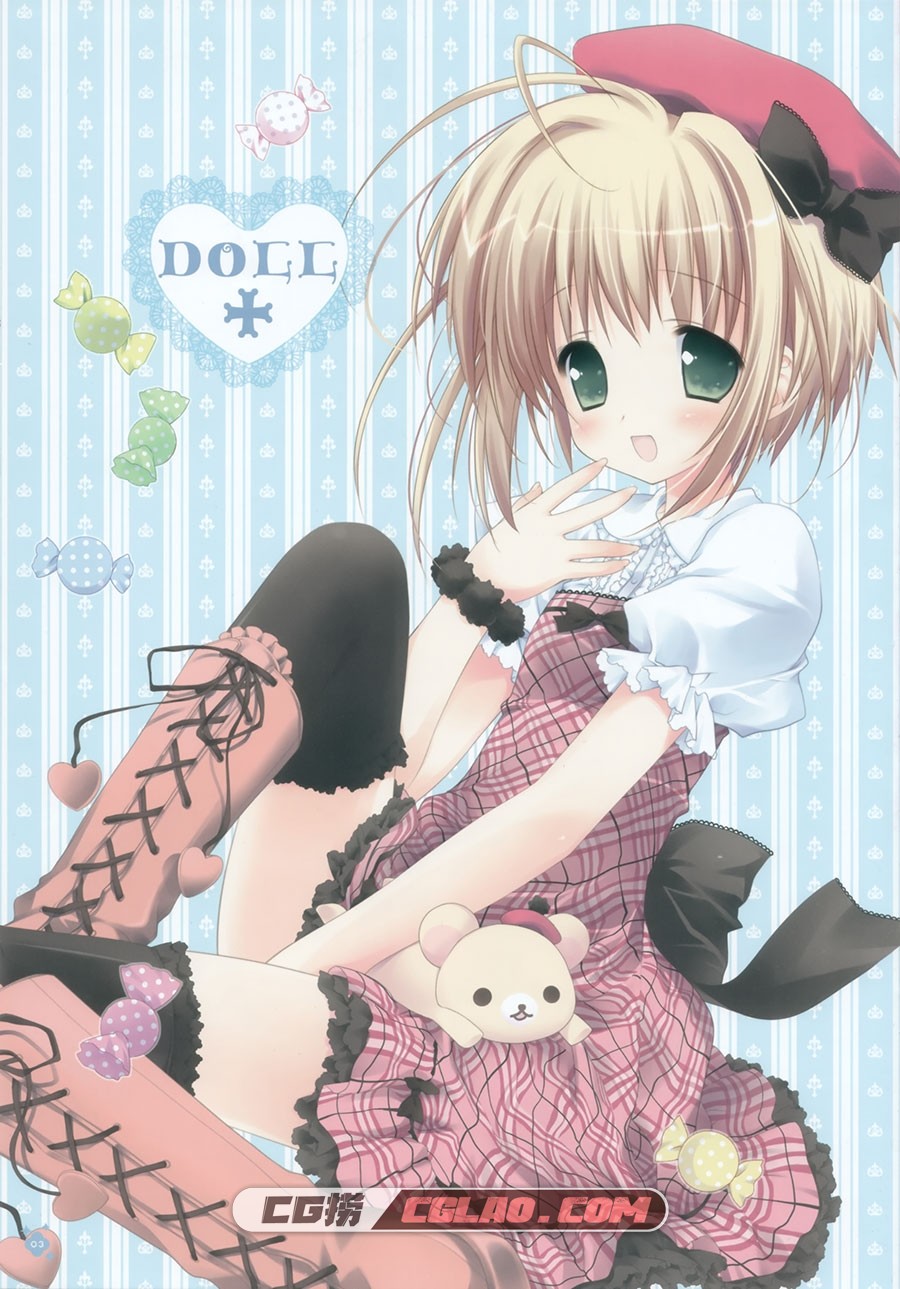 Doll+ 森永こるね Frill Frill 同人萌系画集百度网盘下载,002.jpg