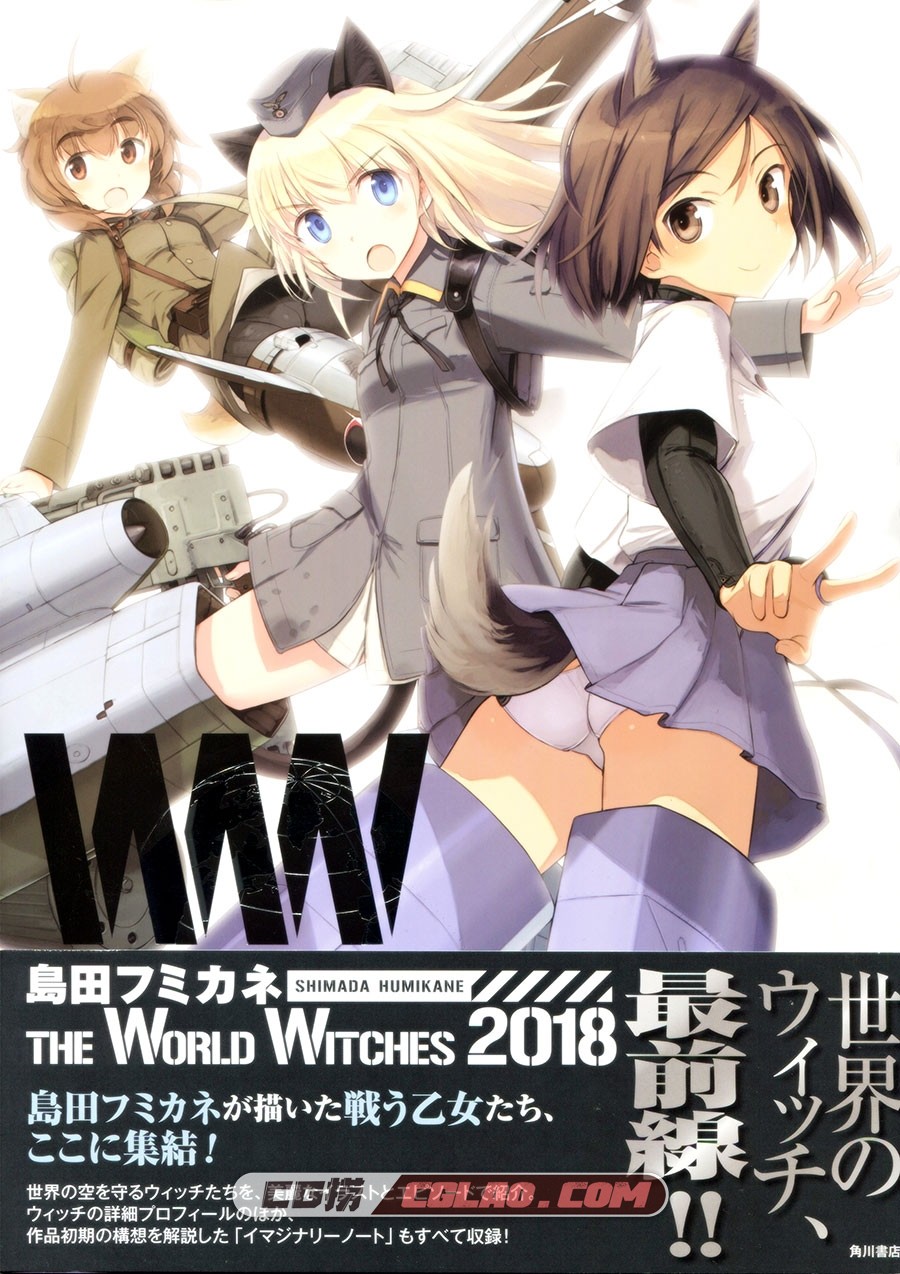 THE WORLD WITCHES2018强袭魔女画集 島田フミカネ插画集百度网盘,img0000B.jpg