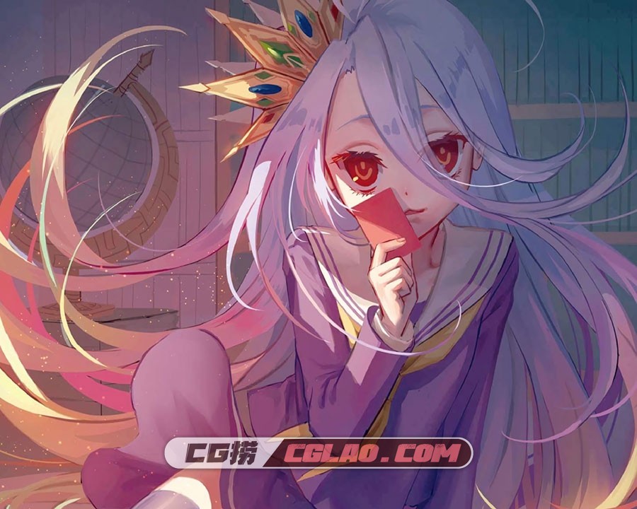 游戏人生 NO GAME NO LIFE CG插画壁纸图包下载 58P,5.jpg