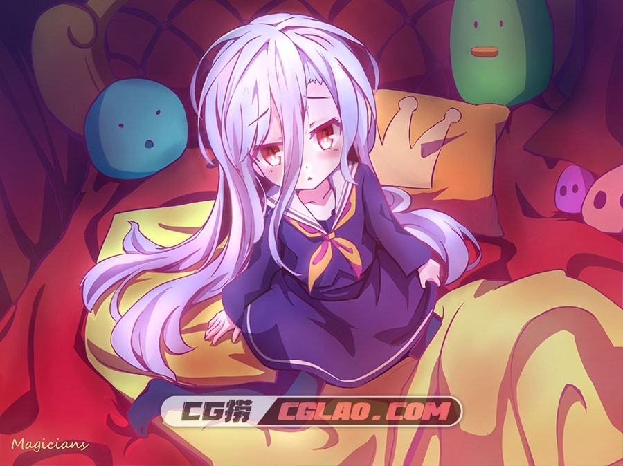 游戏人生 NO GAME NO LIFE CG插画壁纸图包下载 58P,78 (2).jpg