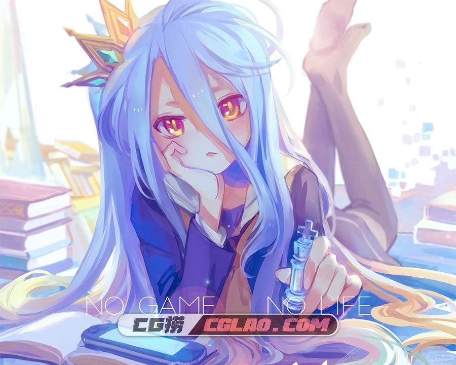 游戏人生 NO GAME NO LIFE CG插画壁纸图包下载 58P,78.jpg