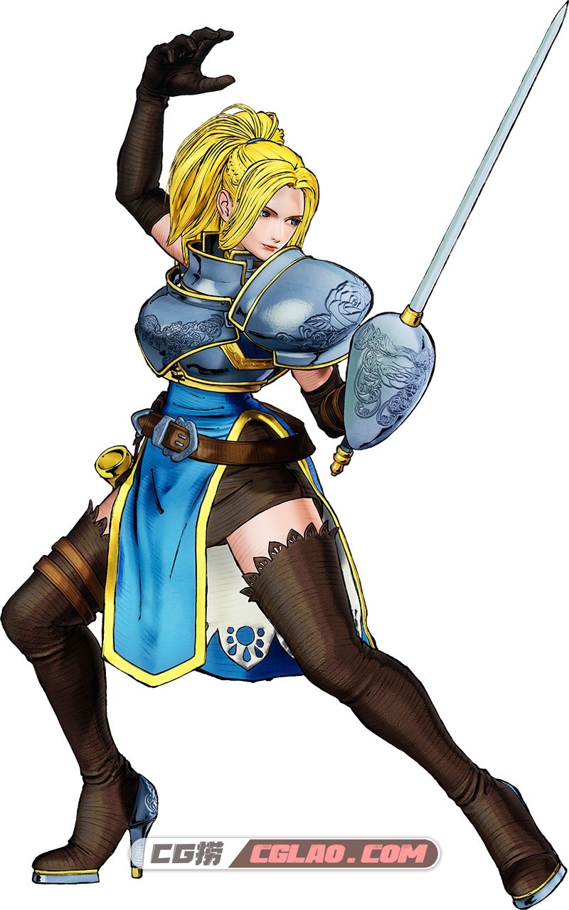 真侍魂 游戏角色立绘+原画海报 百度云下载 495P,charlotte-samuraishodown2019-render.jpg