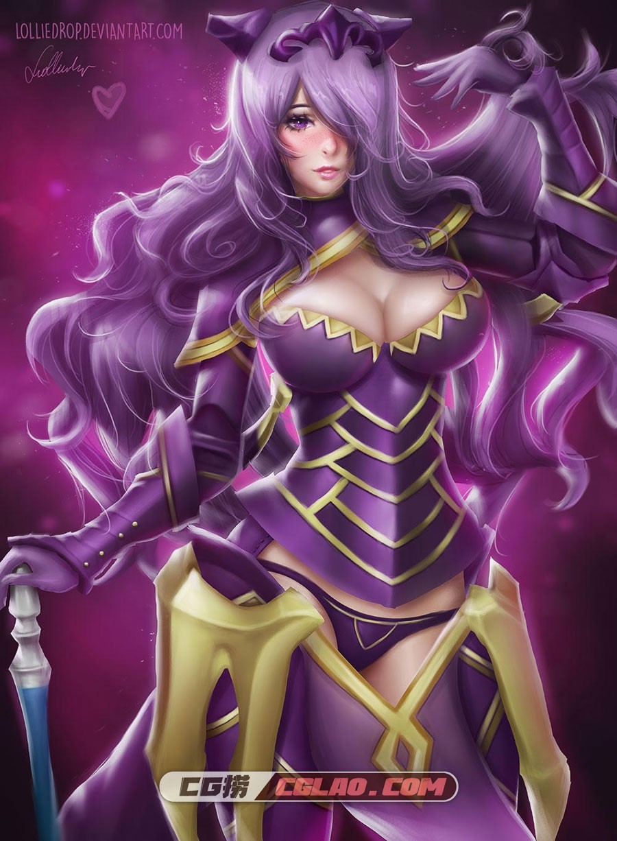 Deviantart lolliedrop 人物插画美术作品 百度网盘下载 133P,CAMILLA---Fire-Emblem(8769A).jpg