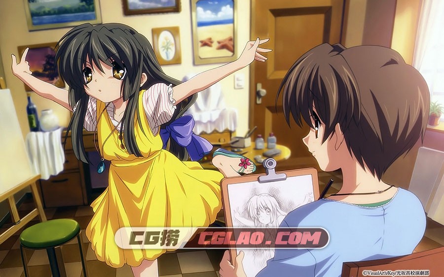 clannad 动漫角色同人插画壁纸图包下载 百度网盘 779P,41.jpg