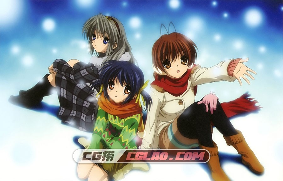 clannad 动漫角色同人插画壁纸图包下载 百度网盘 779P,5.jpg