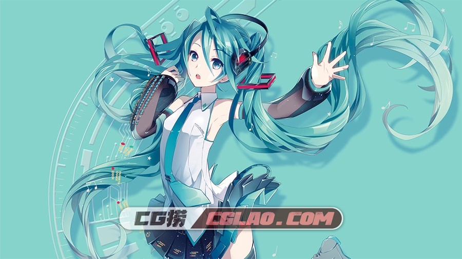 初音未来 Hatsune Miku 同人插画美图 百度网盘下载 89P,3.jpg