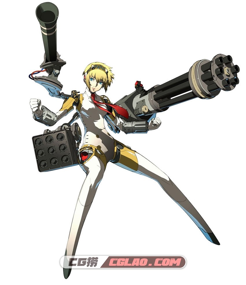 女神异闻录4:竞技场 Persona 4 Arena 角色立绘 百度网盘下载 34P,p4a-aigis.jpg