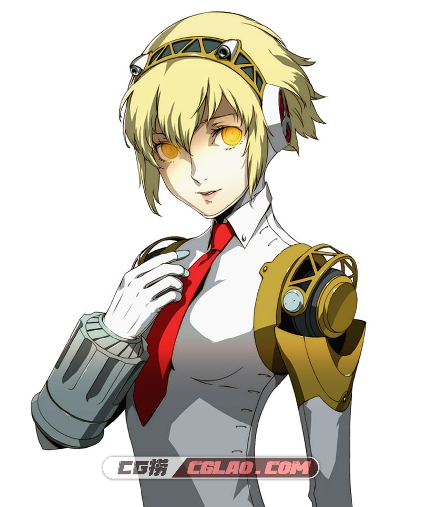 女神异闻录4:竞技场 Persona 4 Arena 角色立绘 百度网盘下载 34P,p4a-aigis-portrait.jpg