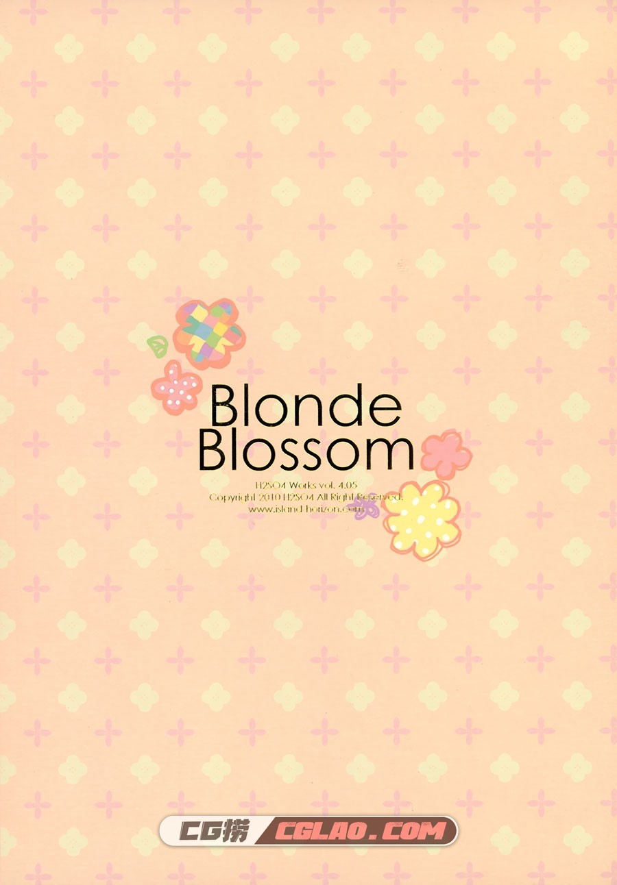 Island of Horizon H2SO4 Blonde Blossom 超萌同人画集百度网盘下载,002.jpg