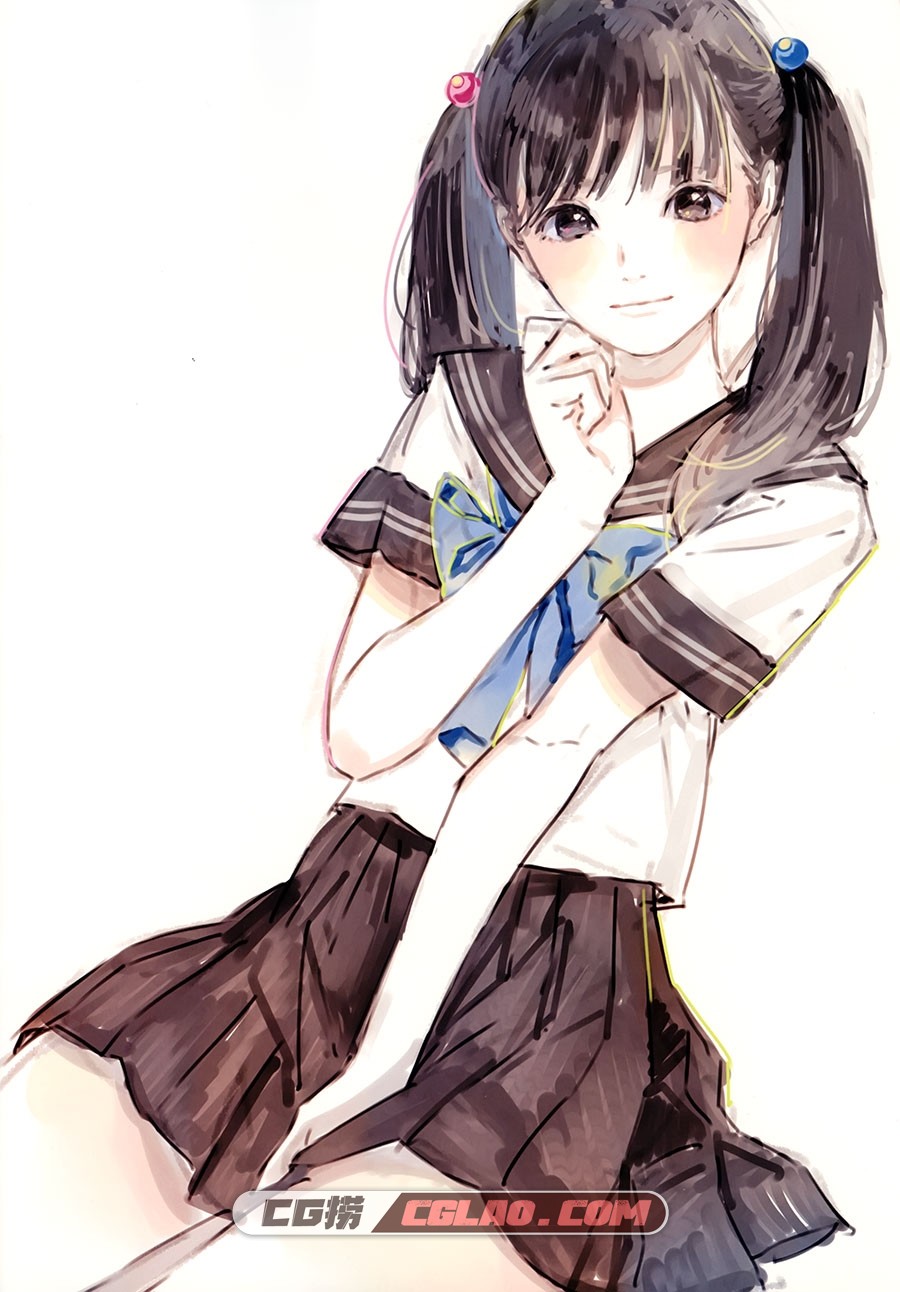 迷子通信 岸田メル melbook.2014 winter 插画画集百度网盘下载,03_kishida_mel.jpg