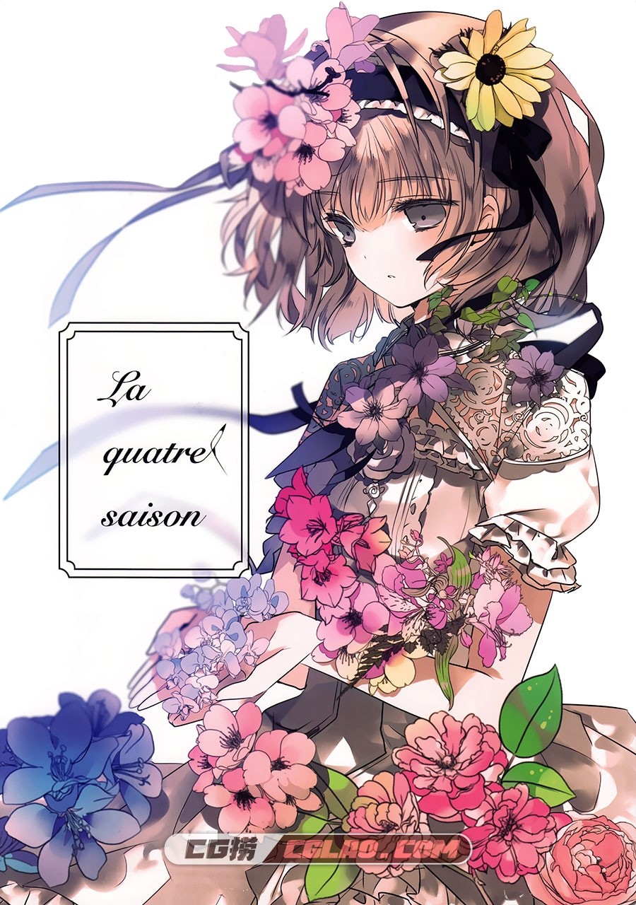 ringlet シエラ La quatre saison 插画画集百度网盘下载,001.jpg