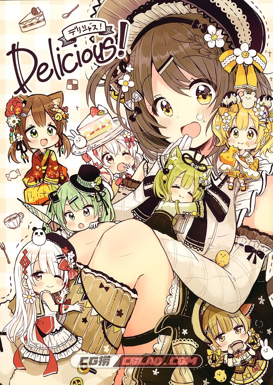 なないろ畑 佐倉おりこ Delicious! P站画师画集百度网盘下载,01.jpg