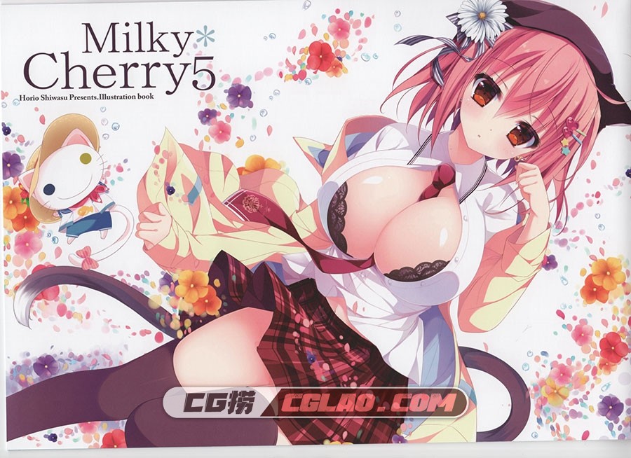 二十極秘屋 師走ほりお Milky Cherry 5 P站画师软萌画集百度云,img001.jpg