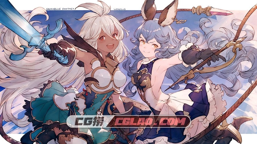 Granblue Fantasy CG角色插画原画图包 百度网盘下载,Granblue Fantasy_ Versus Digital Art Book_20200206111100.jpg