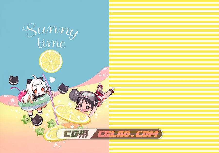 ふるり。 ヒナユキウサ Sunny Time P站画师软萌画集百度云下载,002_003.jpg