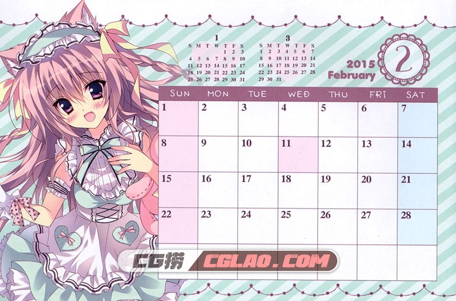 LOOPTHELOOP! へるるん 2015 calendar 同人画集百度网盘下载,3.jpg