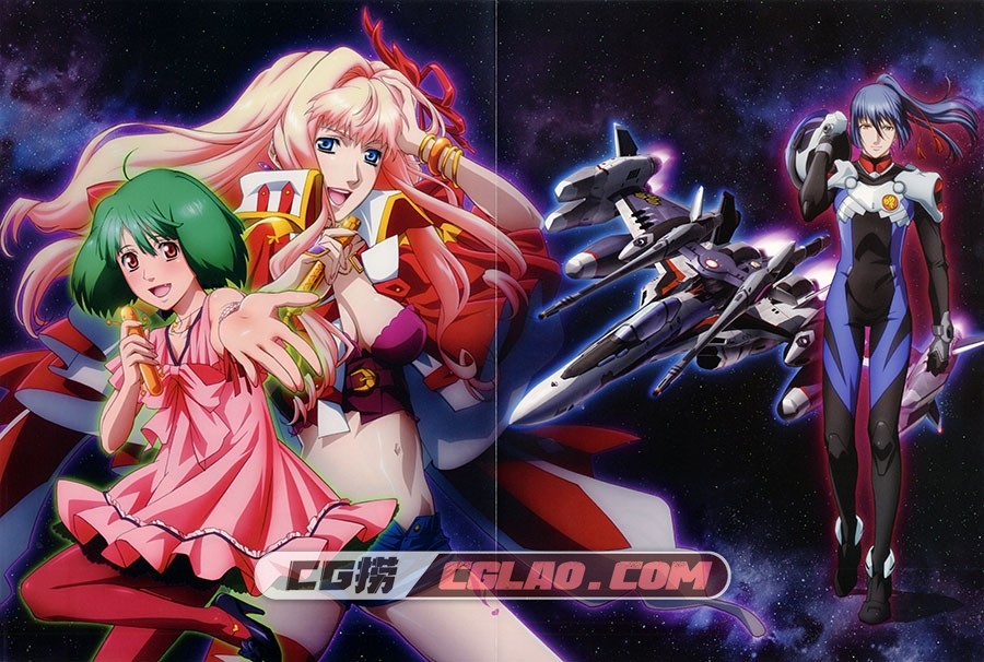 ROMAN ALBUM 剧场版 超时空要塞F:虚空歌姬 动画设定画集百度云,003_Macross_Frontier_The_False_Songstress_000e_poster_side_2.jpg