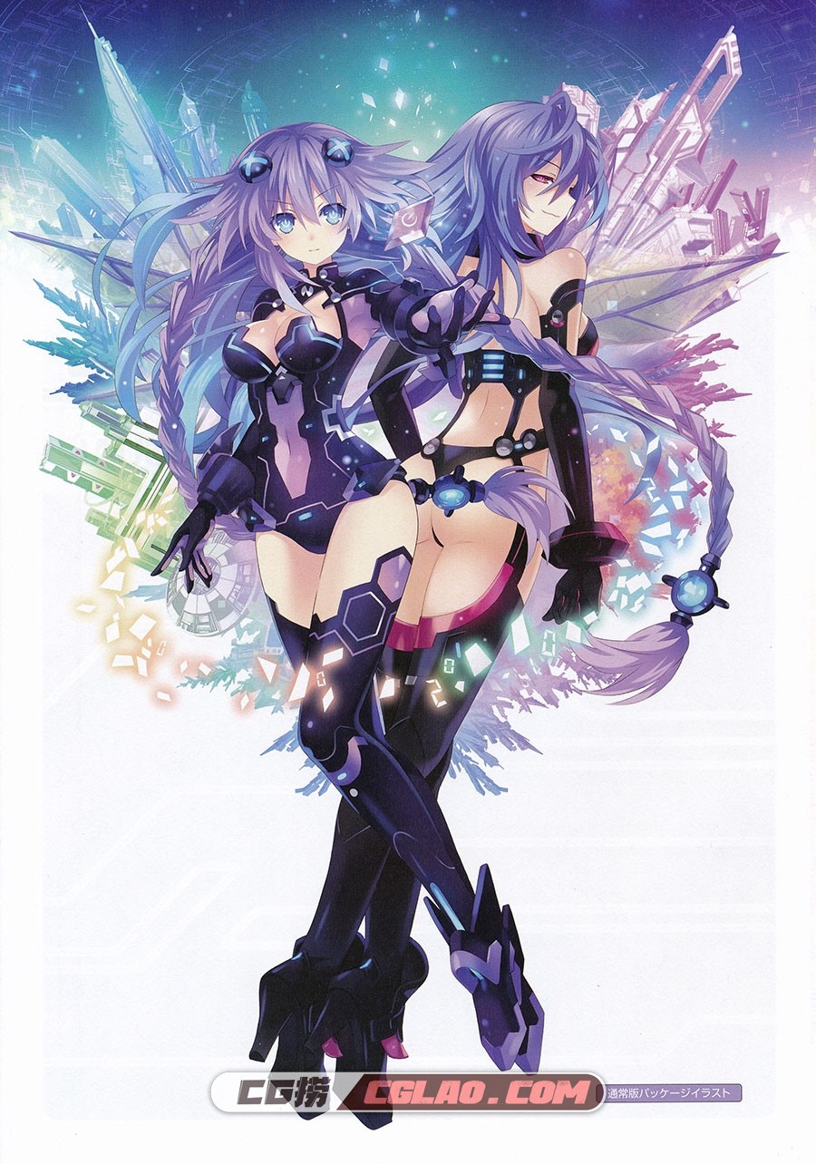 神次次元游戏海王星Re ;Birth3 V世纪 Visual Collection 画集百度云,2.jpg