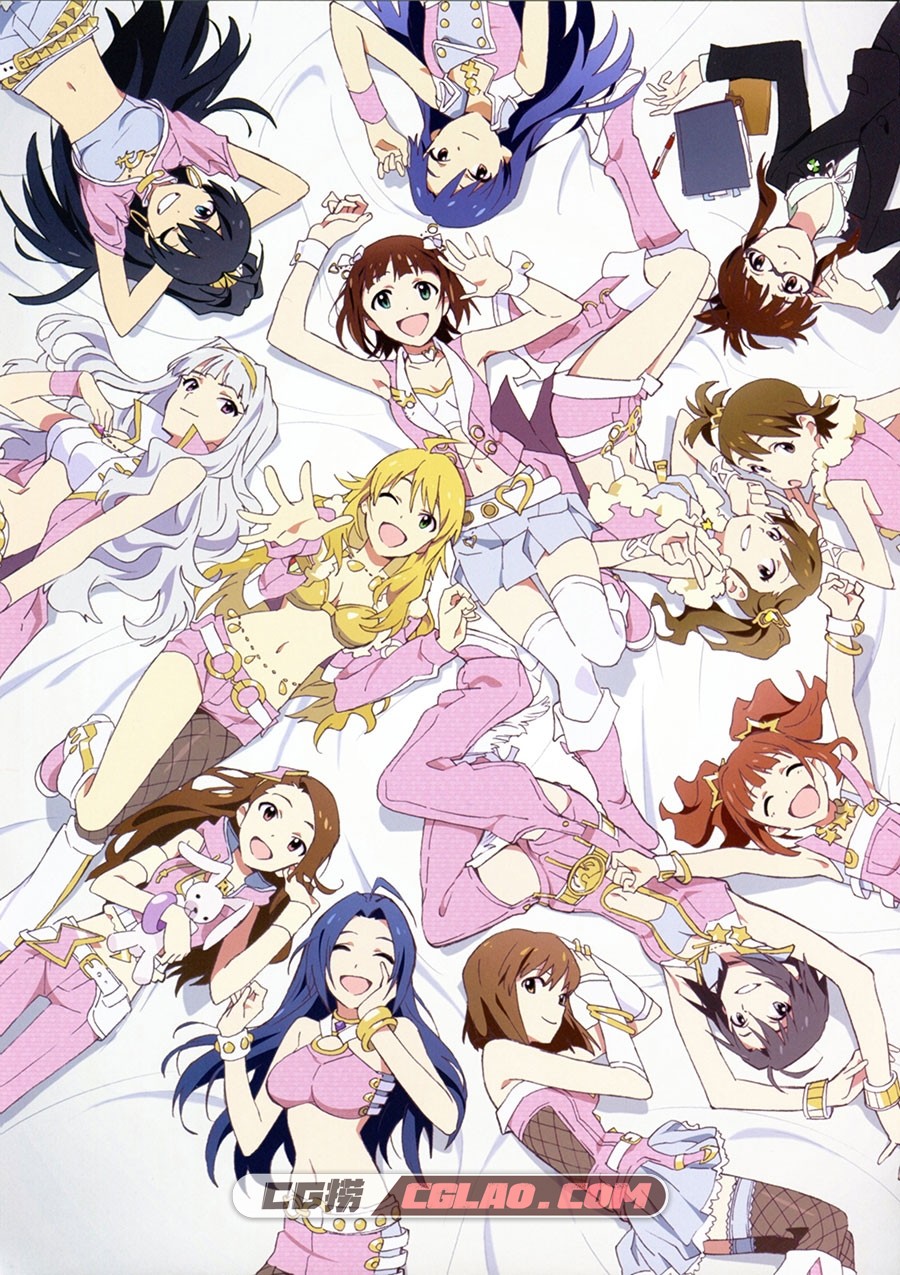 THE iDOLM@STER Visual Collection 插画上下册合集百度网盘下载,iDOLMSTER_Visual_Collection_003.jpg
