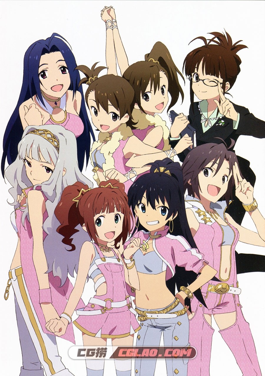THE iDOLM@STER Visual Collection 插画上下册合集百度网盘下载,iDOLMSTER_Visual_Collection_005.jpg
