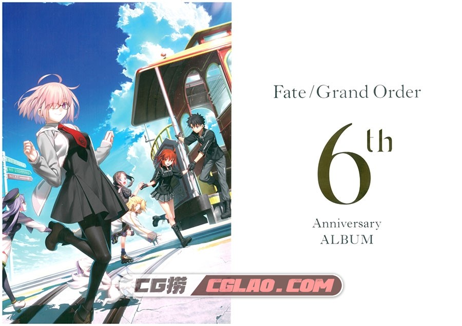 Fate Grand Order 6th Anniversary ALBUM 游戏设定画集百度云下载,0001.jpg