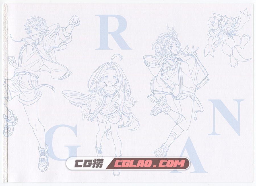 Granblue Fantasy Fes 2020 Artbook 碧蓝幻想 游戏设定集百度网盘下载,0003.jpg