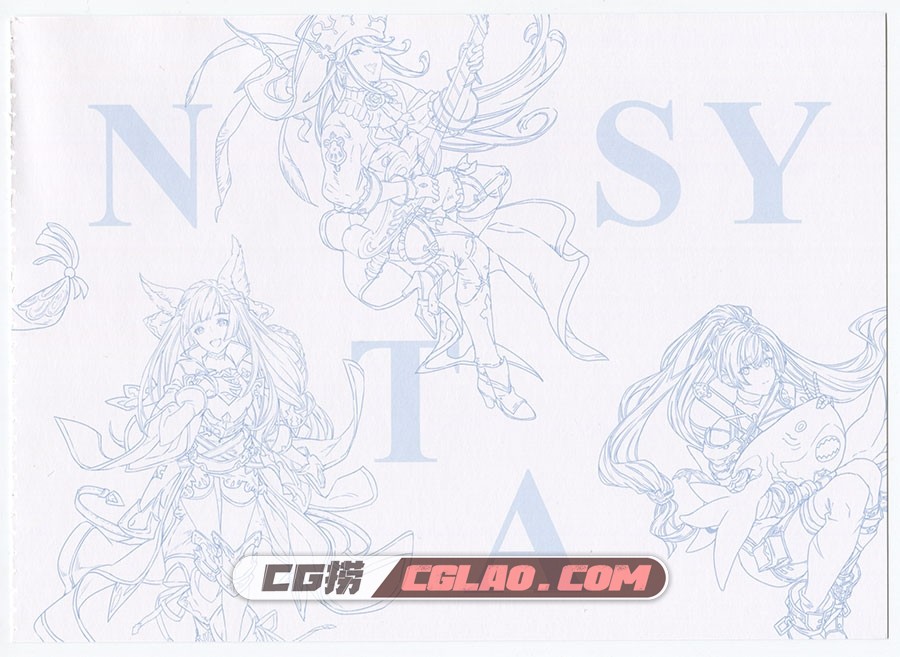 Granblue Fantasy Fes 2020 Artbook 碧蓝幻想 游戏设定集百度网盘下载,0005.jpg