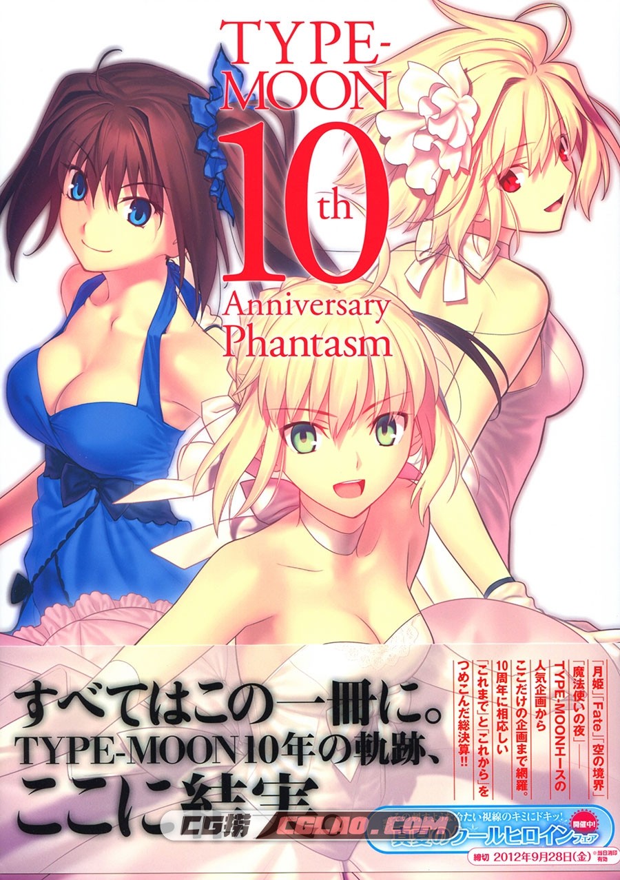 TYPE-MOON 10th Anniversary Phantasm 画集百度网盘下载,001.jpg